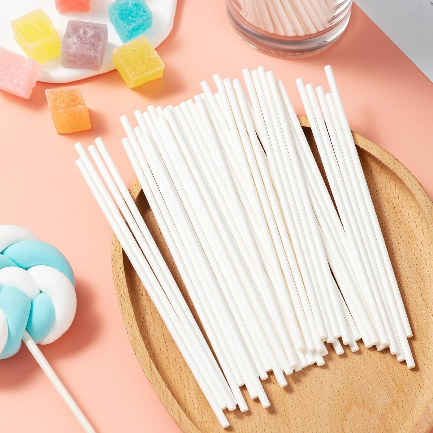 Cotton Candy Cone - 100 Stücke DIY Süßigkeiten Sticks Lutscher