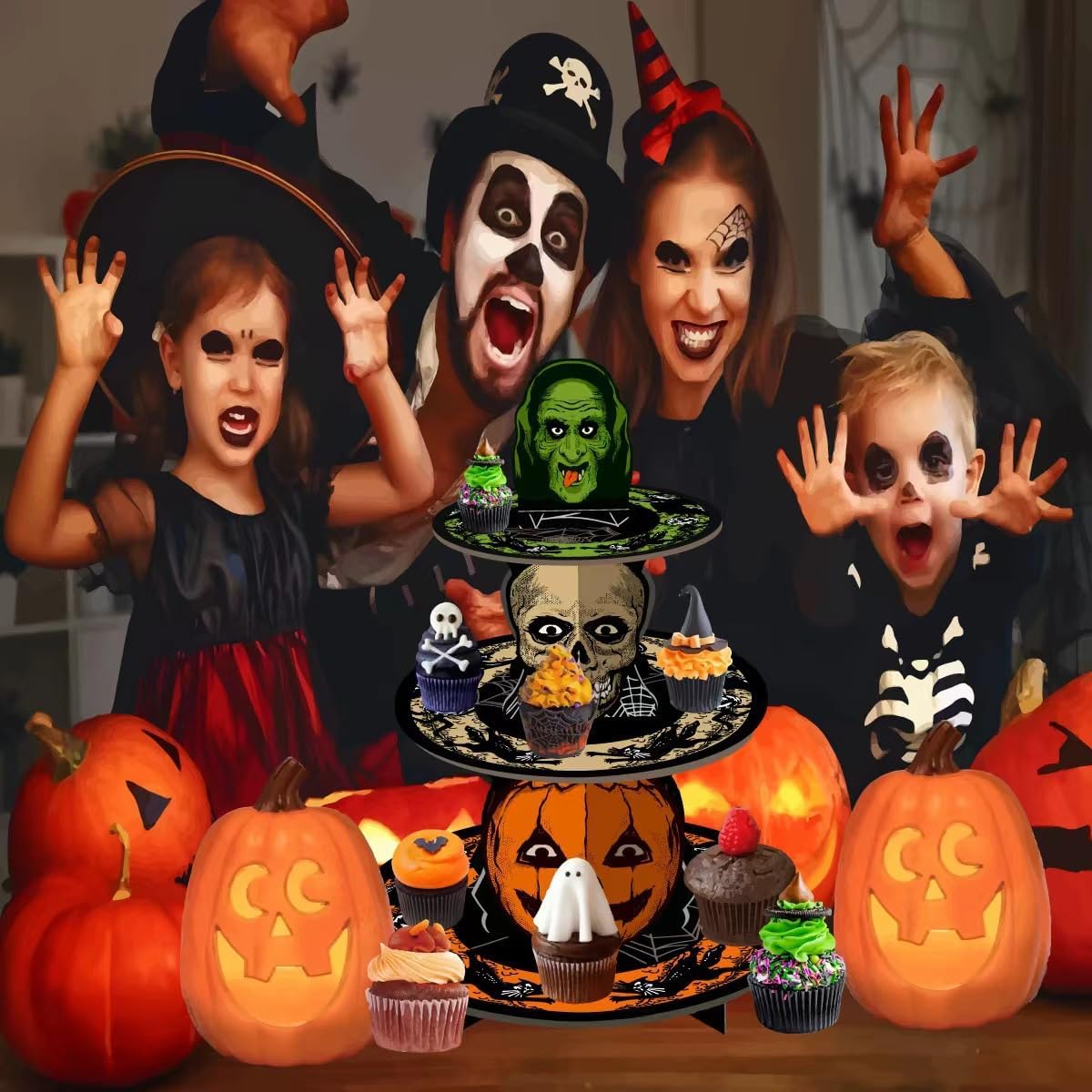 Halloween Cupcake Ständer 3-st – Cupcake Stand Tier Bewertung und Preis