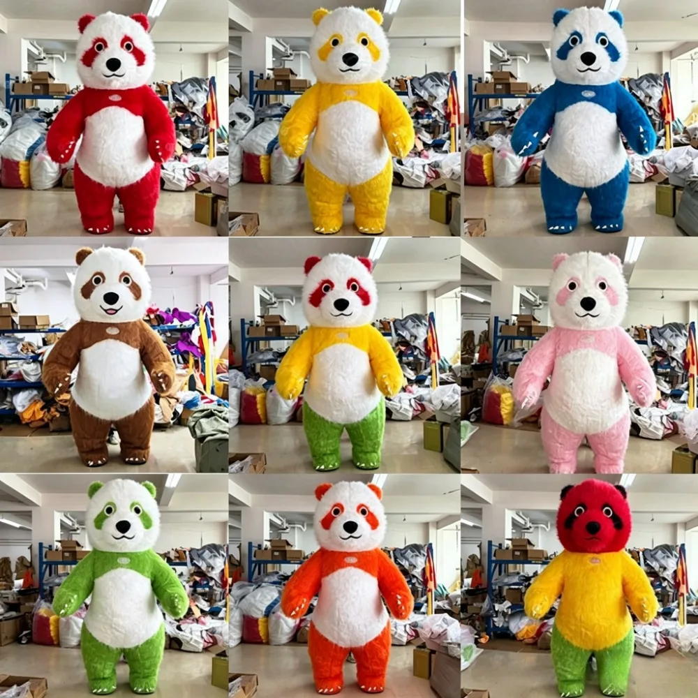 Buntes Riesenpanda Aufblasbare – Event & Party Supply Photos Bewertung und Preis