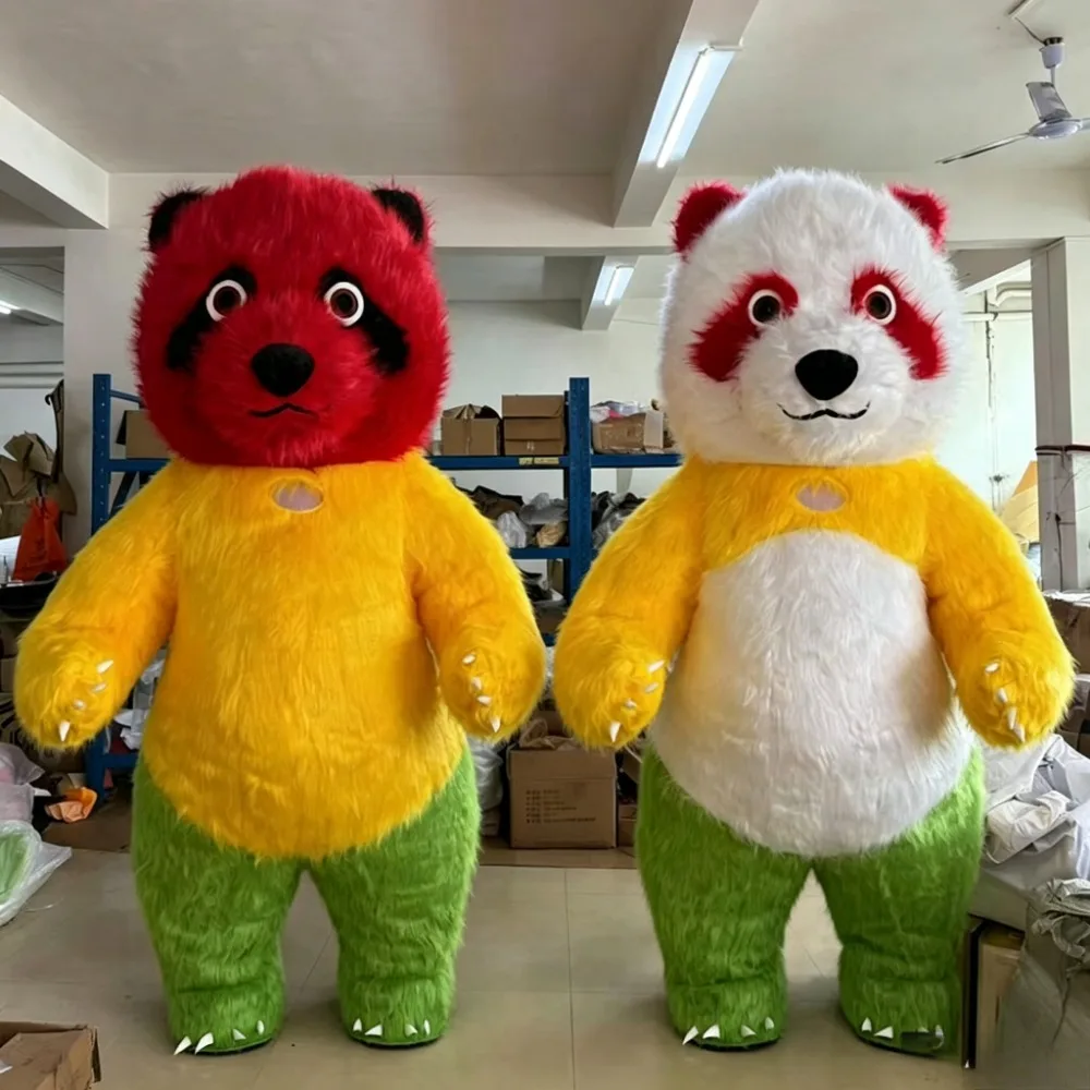 Buntes Riesenpanda Aufblasbare – Event & Party Supply Photos Bewertung und Preis