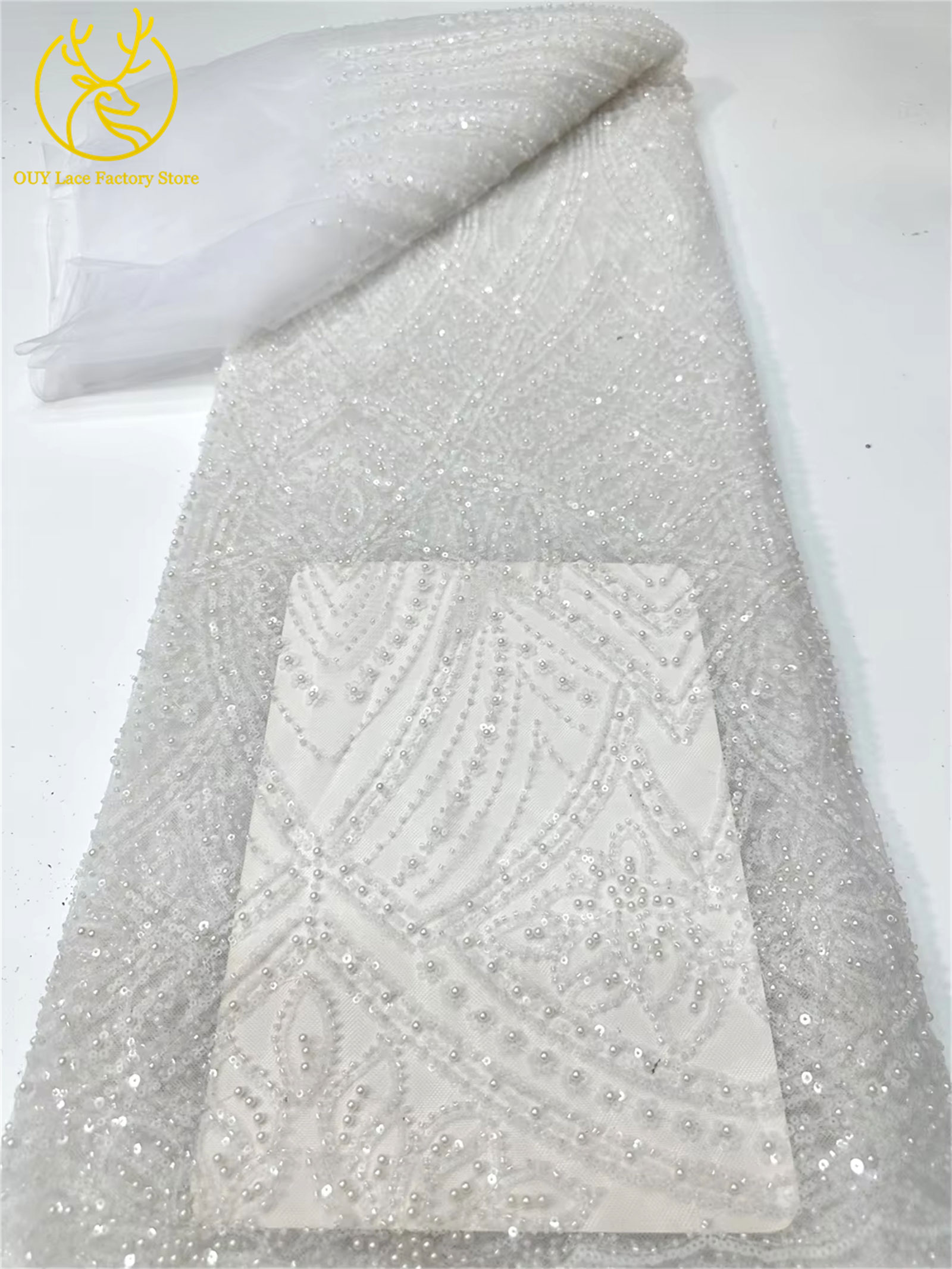Afrikanischer Goldperlen-Spitz – Glitter Tablecloth Bewertung und Preis